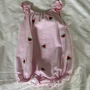 Seersucker watermelon bubble